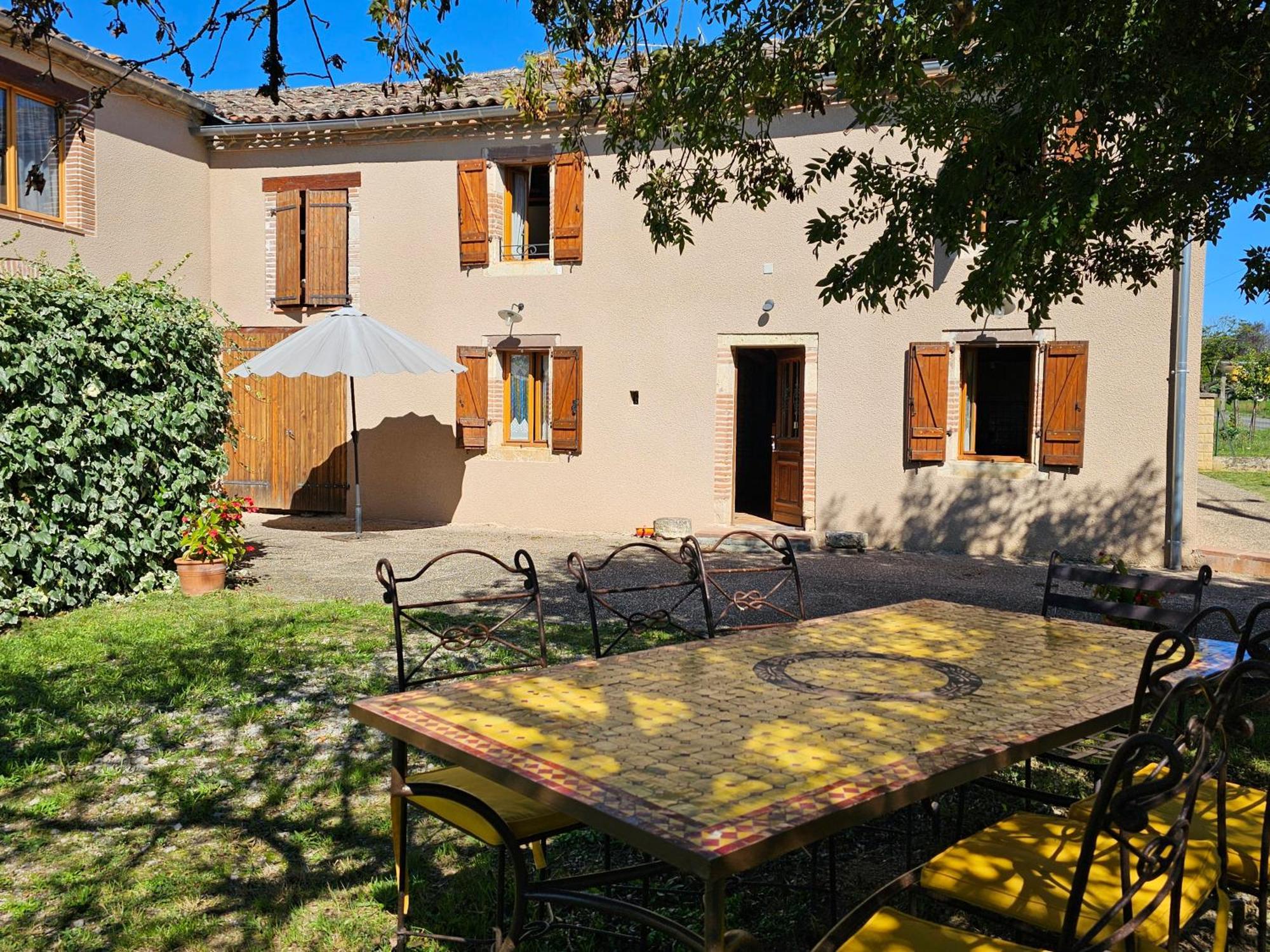 Gîte de Tarou Labastide-de-Lévis Exterior foto